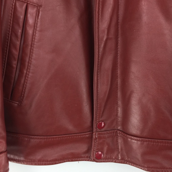 Vintage QUEEN’S UNIVERSITY 1990 Leather Jacket - Picture 9 of 16